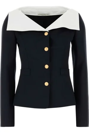 Alessandra Rich Dames, Jassen, Blauw, Maat: S
