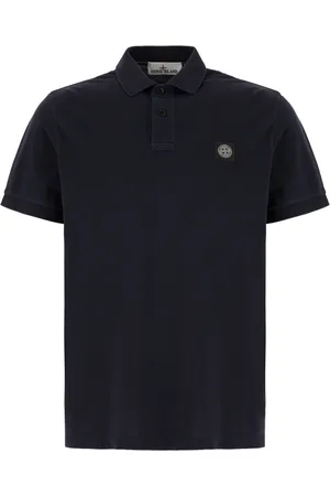 Stone Island Heren, Tops, Blauw, Maat: S Katoen