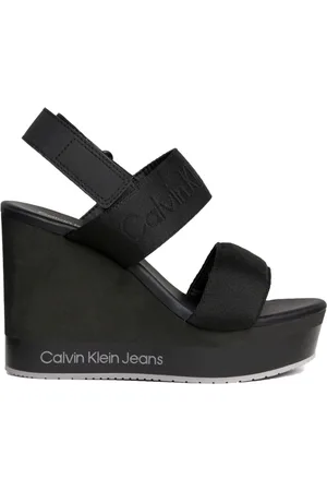 Calvin Klein Dames, Schoenen, Zwart, Maat: 40 EU Nylon
