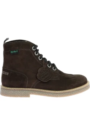 Kickers Dames, Schoenen, Bruin, Maat: 38 EU Leer