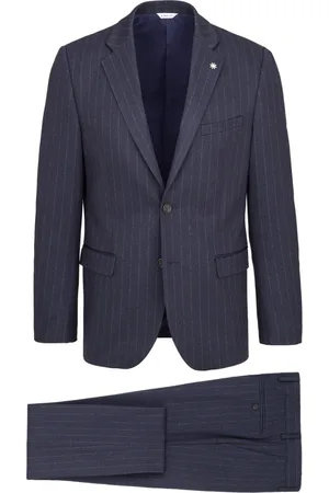 Manuel Ritz Heren, Pakken, Blauw, Maat: XL