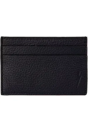 Neil Barrett Heren, Accessoires, Zwart, Maat: ONE Size Leer