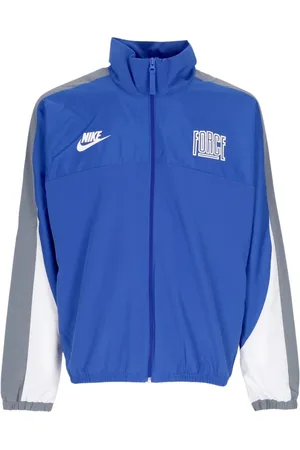 Nike Heren, Jassen, Blauw, Maat: S Poliester