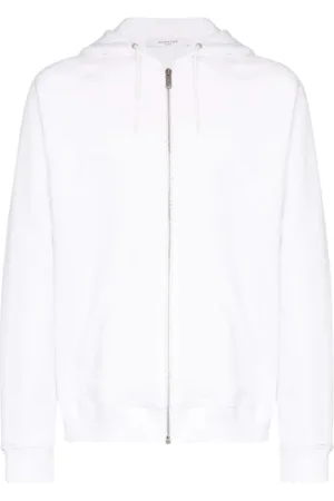 Givenchy Heren, Sweatshirts & Hoodies, Wit, Maat: M Katoen