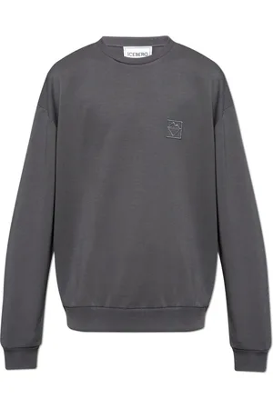 Iceberg Heren, Sweatshirts & Hoodies, Grijs, Maat: M Katoen