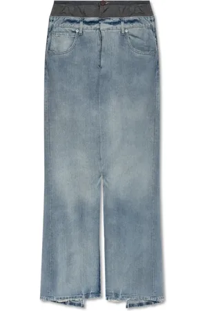 Maison Margiela Dames, Rokken, Blauw, Maat: XS Denim
