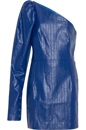 ROTATE Dames, Jurken, Blauw, Maat: L