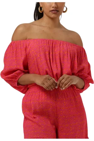 Ydence Dames, Blouses & Shirts, Roze, Maat: L