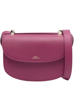 A.P.C. Dames, Tassen, Paars, Maat: ONE Size Leer