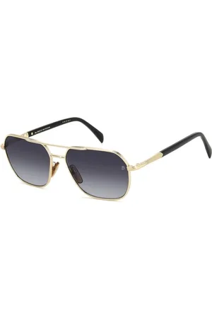 DB EYEWEAR BY DAVID BECKHAM Unisex, Accessoires, Geel, Maat: 59 MM