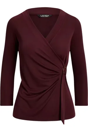Ralph Lauren Dames, Blouses & Shirts, Bruin, Maat: M Jersey