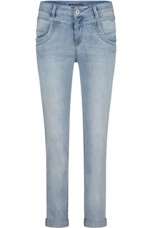 Red Button Dames, Jeans, Blauw, Maat: M Katoen