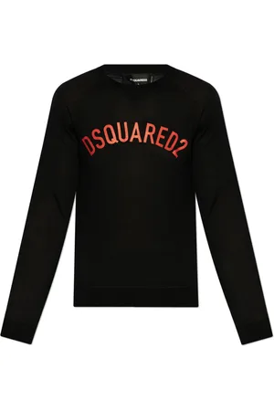 Dsquared2 Heren, Truien, Zwart, Maat: XL Wol