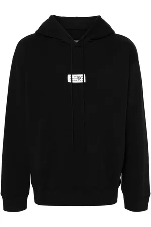 Maison Margiela Heren, Sweatshirts & Hoodies, Zwart, Maat: XL Katoen