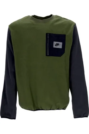 Nike Heren, Sweatshirts & Hoodies, Groen, Maat: L Fleece