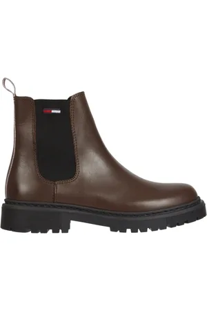 Tommy Hilfiger Dames, Schoenen, Bruin, Maat: 36 EU Leer