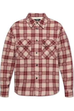 AMIRI Heren, Jassen, Rood, Maat: XL Leer