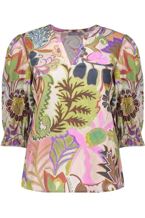 Geisha Dames, Blouses & Shirts, Veelkleurig, Maat: XL