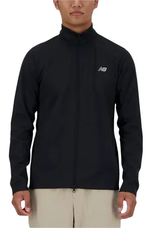 New Balance Heren, Jassen, Zwart, Maat: XL Synthetisch