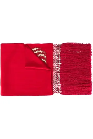 Emporio Armani Dames, Pre-owned, Rood, Maat: ONE Size Zijde
