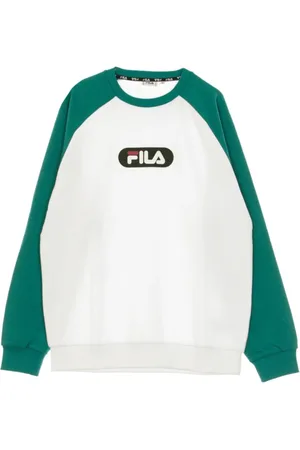 Fila Heren, Sweatshirts & Hoodies, Wit, Maat: L