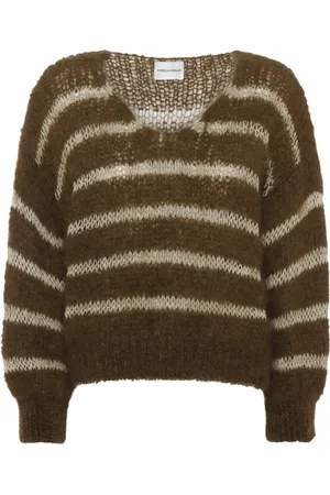 American Dreams Dames, Truien, Bruin, Maat: L Mohair