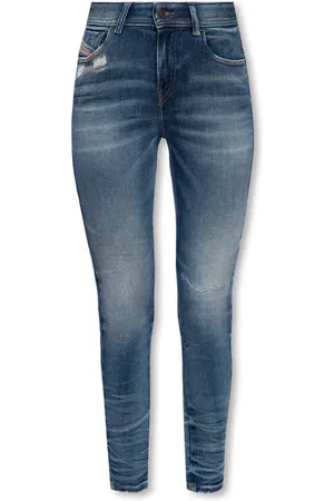 Diesel Dames, Jeans, Blauw, Maat: W27 L32 Katoen