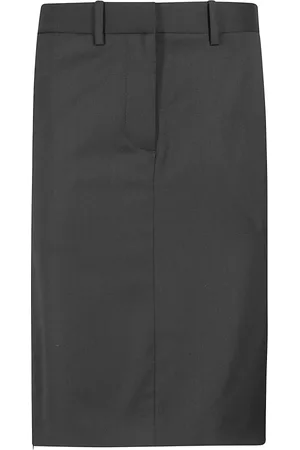 Helmut Lang Dames, Rokken, Zwart, Maat: S Wol