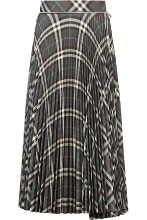 Burberry Dames, Rokken, Veelkleurig, Maat: 2XS Wol