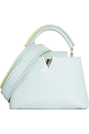 LOUIS VUITTON Dames, Pre-owned, Blauw, Maat: ONE Size Leer