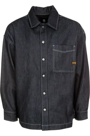 G-Star Heren, Overhemden, Blauw, Maat: M