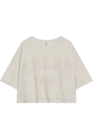Chloé Dames, Tops, Wit, Maat: S