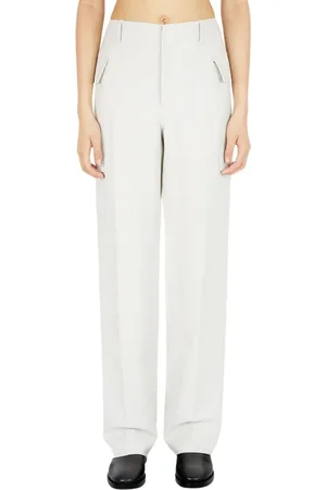 Durazzi Milano Dames, Broeken, Wit, Maat: XS Katoen