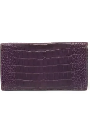 Hermès Dames, Pre-owned, Paars, Maat: ONE Size Leer