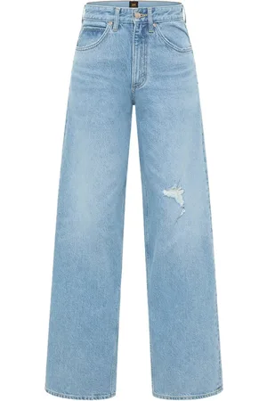 Lee Dames, Jeans, Blauw, Maat: W28 L33