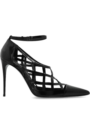 Dolce & Gabbana Dames, Schoenen, Zwart, Maat: 36 EU Leer