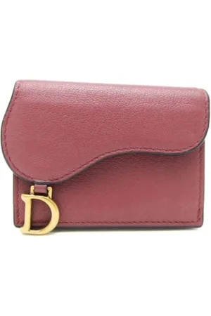 Dior Dames, Pre-owned, Roze, Maat: ONE Size Leer