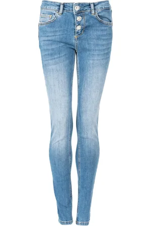 Liu Jo Dames, Jeans, Blauw, Maat: W27 L30 Leer