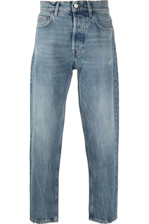 AMISH Heren, Jeans, Blauw, Maat: W33 Denim