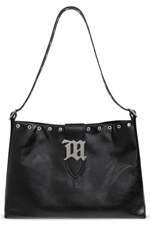 MISBHV Dames, Tassen, Zwart, Maat: ONE Size Leer