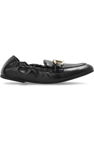 Salvatore Ferragamo Dames, Schoenen, Zwart, Maat: 38 1/2 EU Leer