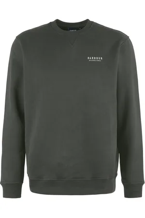 Barbour Heren, Sweatshirts & Hoodies, Groen, Maat: XL Katoen