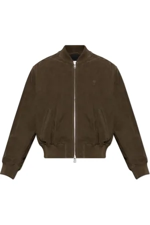 Ami Heren, Jassen, Groen, Maat: XL Suède