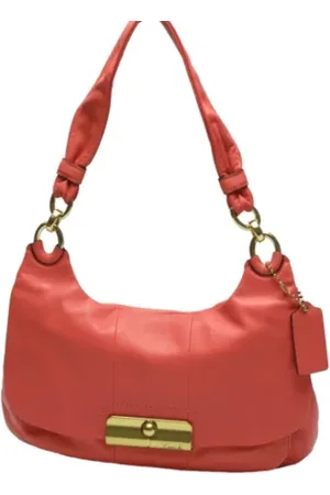 Coach Dames, Pre-owned, Rood, Maat: ONE Size Leer