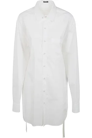 ANN DEMEULEMEESTER Dames, Jurken, Wit, Maat: M Katoen