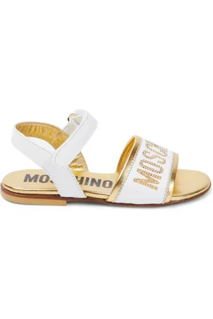 Moschino Dames, Schoenen, Wit, Maat: 36 EU Leer