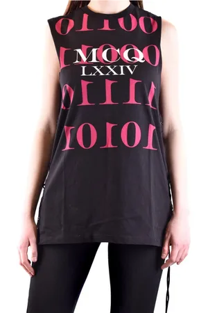 Alexander McQueen Dames, Tops, Zwart, Maat: M