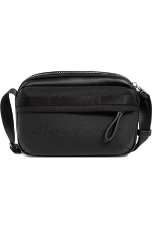 Armani Exchange Heren, Tassen, Zwart, Maat: ONE Size Poliester