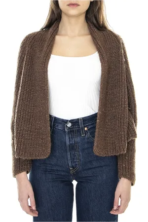 Alessia Santi Dames, Truien, Bruin, Maat: XS Wol