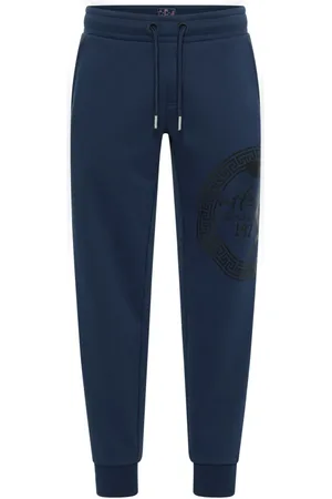 Carlo Colucci Heren, Broeken, Blauw, Maat: M